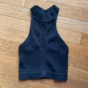 Free people halter crop top